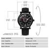 BERNY Watch Mechanical Watch Watch Автоматические и ручные часы Miyota 8215 Многофункциональный календарь Светящиеся стрелки Выставочная задняя крышка 5ATM