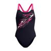 Speedo Womens/Ladies Medalist Logo One Piece Swimsuit