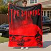 1pc THE SHINING Outdoor Flannel Blanket Soft Plush Decor for Picnics, camping,Bedroom, Playroom, or Lunch Break, Perfect Gift