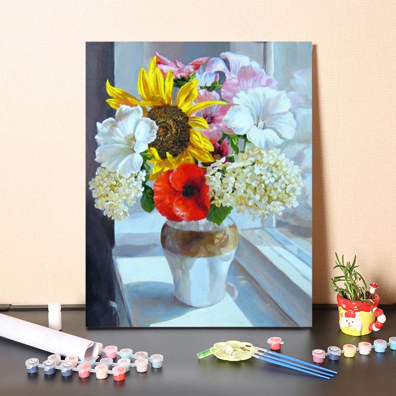 Arts DIY Painting By Numbers Hobbies Home Decor Diamond Painting Oil Painting Digital Oil Painting Numbers Painting