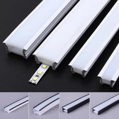 1-10 м гибкая светодиодная неоновая силиконовая трубка встраиваемая белая кайма лента веревка канал диффузор мягкая лента DIY линейный декоративный световой лент