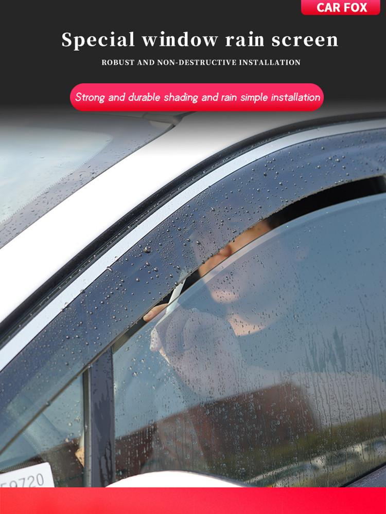 For TOYOTA COROLLA 2014 2015 2016 2017 2018 Accessories Window Visors Weathershields Wind Rain Guard Ventvisor Deflectors