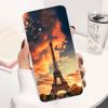 Art Paris Eiffel Tower  For Samsung A30,51,71,S9,Ultra,S20,FE,21,PIus,10,22,Lite,23,Transparent, Silicone Case