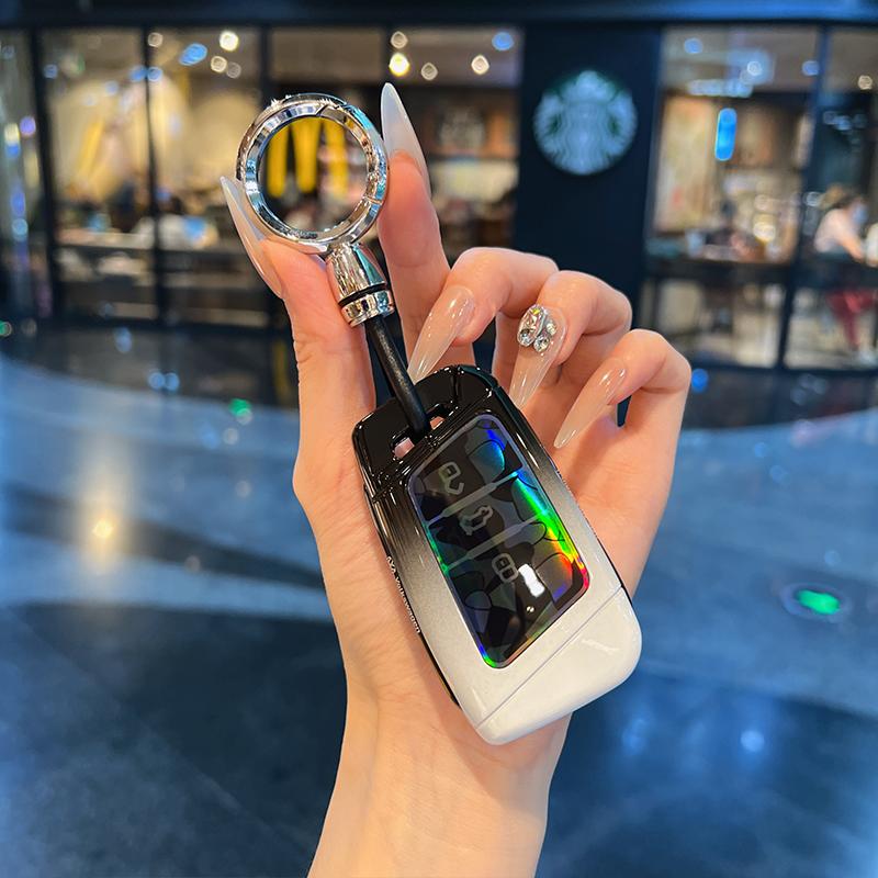 Для VOLKSWAGEN Набор защитных чехлов для ключей автомобиля VW Golf 7 Gti Mk7 R Touran Skoda Octavia 3 Superb Karoq Kodiaq Seat Leon Mk3 Ateca