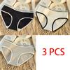 3 PCS Women's Underwear Comfortable Mid Rise Panties Cute Bear Female Underpants M-XL Seamless Women Lingerie Ladies Underpants