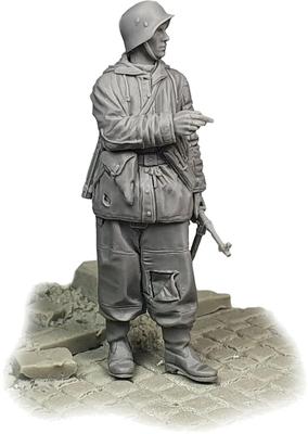 Ardennes Miniatures Масштаб Немецкий командир, отдающий приказы, смоляной набор AR35104 1/35 Зимняя экипировка