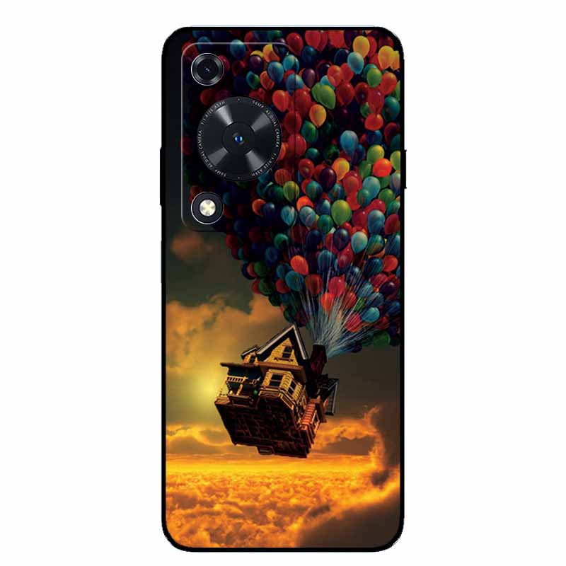 Чехол для телефона Huawei Nova Y63/ Y72S Чехол Животное Мягкий ТПУ Силиконовая Задняя Крышка Чехол Для Huawei Nova Y72S ТПУ Черный Funda Nova Y63