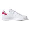 Adidas Stan Smith J White Bold Pink Детские кроссовки Cloud-White FX7522
