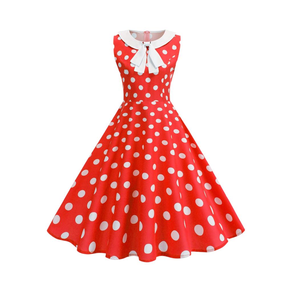 Женское модное цветное платье без рукавов