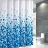 Grade Waterproof Hotel Polyester Shower Curtain Floral Home Hospitality Bathroom