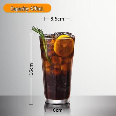 Укрепленные бокалы на ножке ZISIZ, 470 мл (3-Pack)