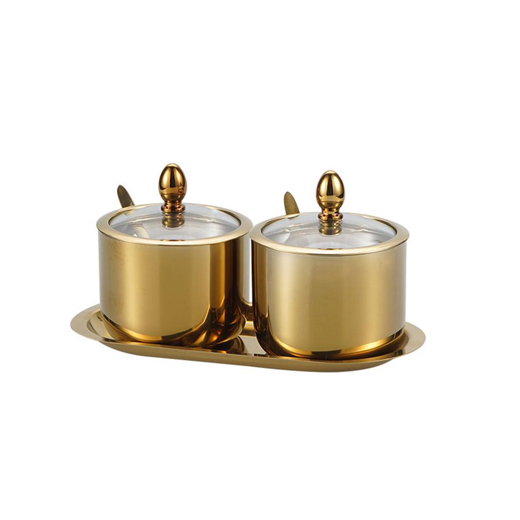 Модный держатель для специй из нержавеющей стали 304, канистра для специй, кухонная банка для специй, подходящая для профессиональных кулинарных нужд