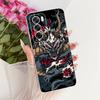 Чехол для OPPO Reno 12 5G CPH2625 Новый Стильный Цветок Бантик Мягкий Прозрачный Силикон ТПУ Задняя Крышка Для OPPO Reno12 Pro CPH2629 Чехол