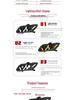 Светодиодная фара в сборе для Honda Civic 9-го поколения (2012-2015) со светодиодными ДХО в стиле Lamborghini и динамическими поворотниками