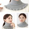 Women Warm Knitted Fake Collar Woolen Women Turtleneck Knitted False Fake Collars