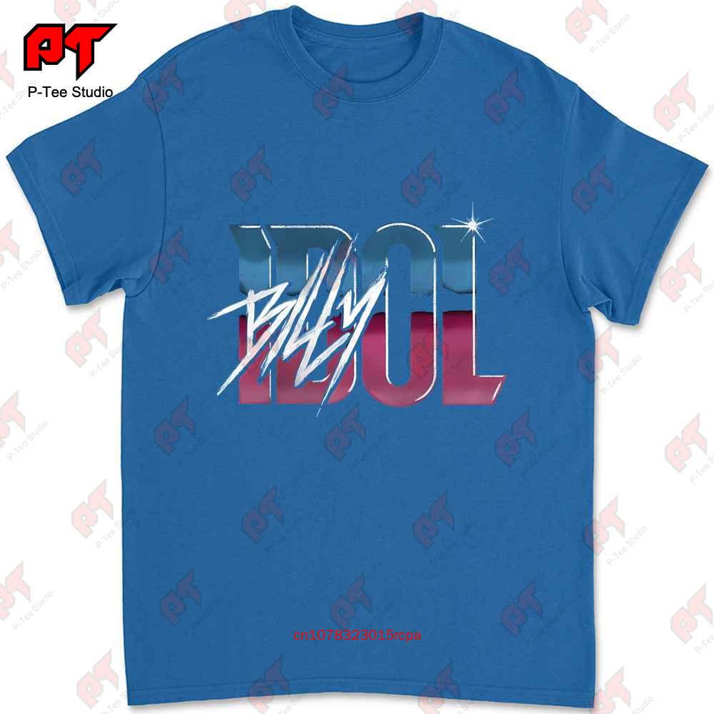 Vintage Logo Billy Idol T Shirt 0W43