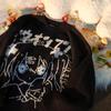 Женский пуловер большого размера Y2k, осенний пуловер в стиле аниме, уличная одежда в готическом стиле, кавайный японский свитер с длинными рукавами