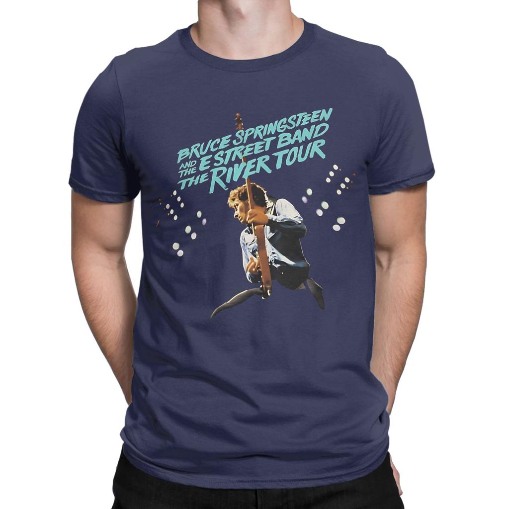 Music Bruce Springsteen Novelty Graphic 100 Cotton Tshirt Bruce Springsteen Tees Tops For Unisex