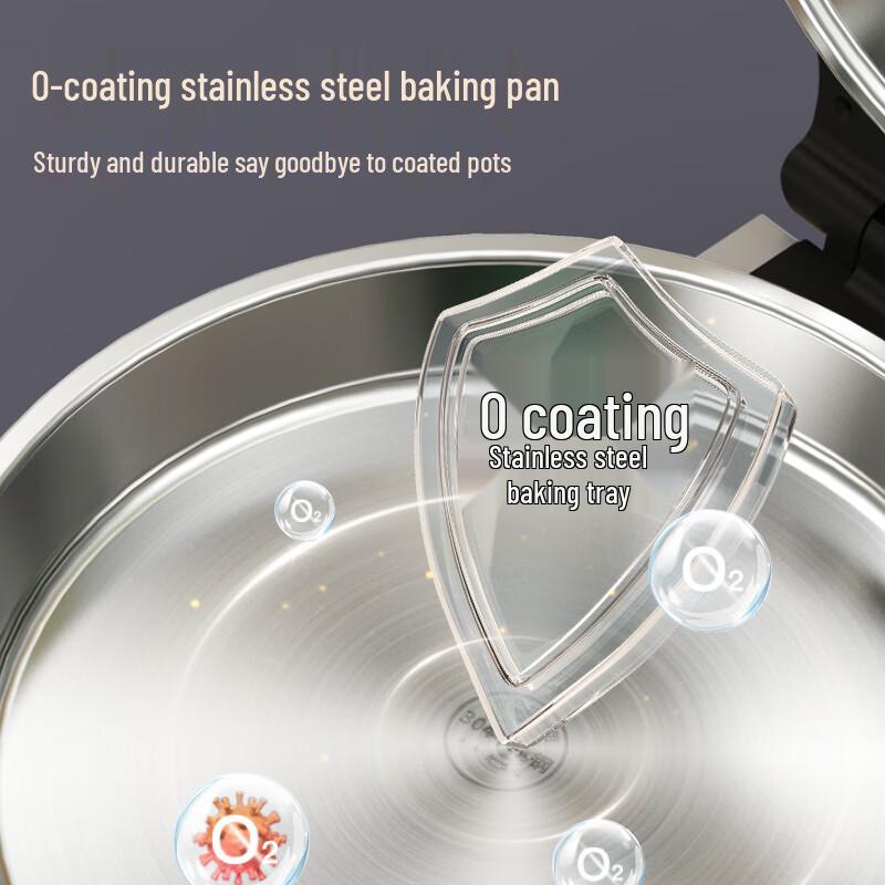 Liven 0-Покрытие Нержавеющая сталь Электрическая сковорода