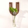 Wooden Hydroponic Planter Shelf A-Z Alphabet Flower Pot Wall Mounted Planter  Living Room