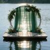 Rod Pocket Backdrop Curtains Multicolor Photography Background Drapes  Wedding Decor