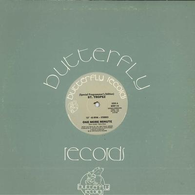 12-дюймовая пластинка ST. TROPEZ - Еще одна минута BFEP10PROMO Butterfly Recor 1978 США Соул/Фанк Б/У