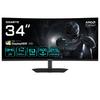 Gigabyte G34WQC2 Gaming Monitor 34 Inches Black