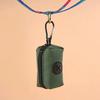 Portable Dog Poop Bag Holder Oxford Cloth Animal Waste Collection Pouch  Walking