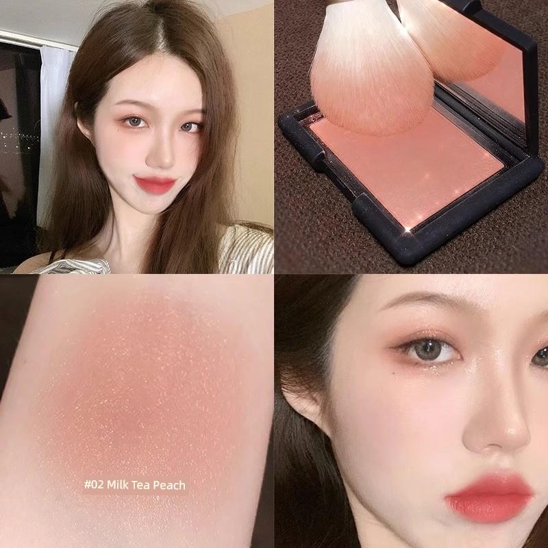 Pure Desire for Atmosphere Milk Peach Pink Blush Monochrome Matte Nature White Red Student Contour Compact