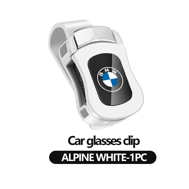 Car Sun Visor Sunglasses Holder Clips Portable Storage Rack For BMW Performance M E87 E30 E46 E28 F35 G20 E93 F20 X3 X TF0