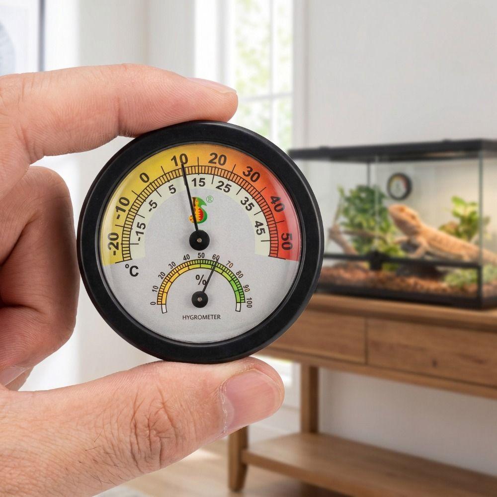 Humidity Measuring Reptile Temperature Meter Reptile Temperature Controller Frog Habitat
