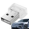 LED Car Lighting,Portable Lamp for Car Atmosphere - Car USB Atmosphere Light Plug-in Night