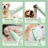 4 Different Blades Cordless Pet Trimmer USB Rechargeable Low Noise Electric Dog Clippers Waterproof Safe Cordless Pet Shaver