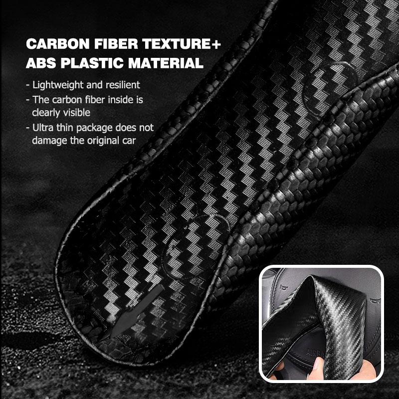 Carbon Fiber Car Anti-Slip Steering Wheel Cover Decorative Cover Protective Cover For KIA Sorento Stinger Soul Spectra Niro QJ2
