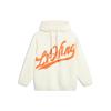 Женский свитер с капюшоном и вышитой надписью Li Ning Off-White AMBT240-3
