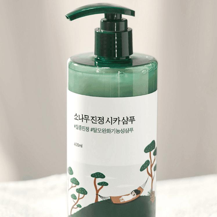 ROUND LAB Успокаивающий шампунь с центеллой азиатской «Сосна» 400 мл