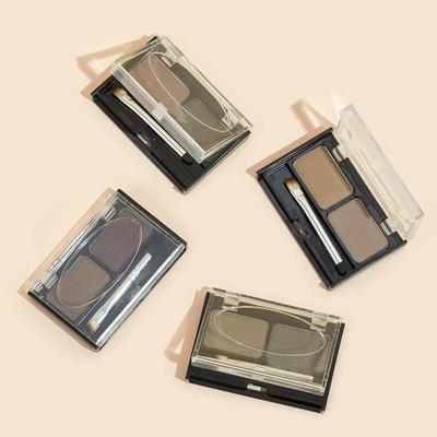 Профессиональная пудра для бровей, карандаши для улучшения бровей, тени для век, контуринг бровей, палитра для макияжа с кистью