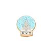 Cartoon Dream Castle Crystal Ball Brooch Pin Versatile Clothing Cute Badge Accessories