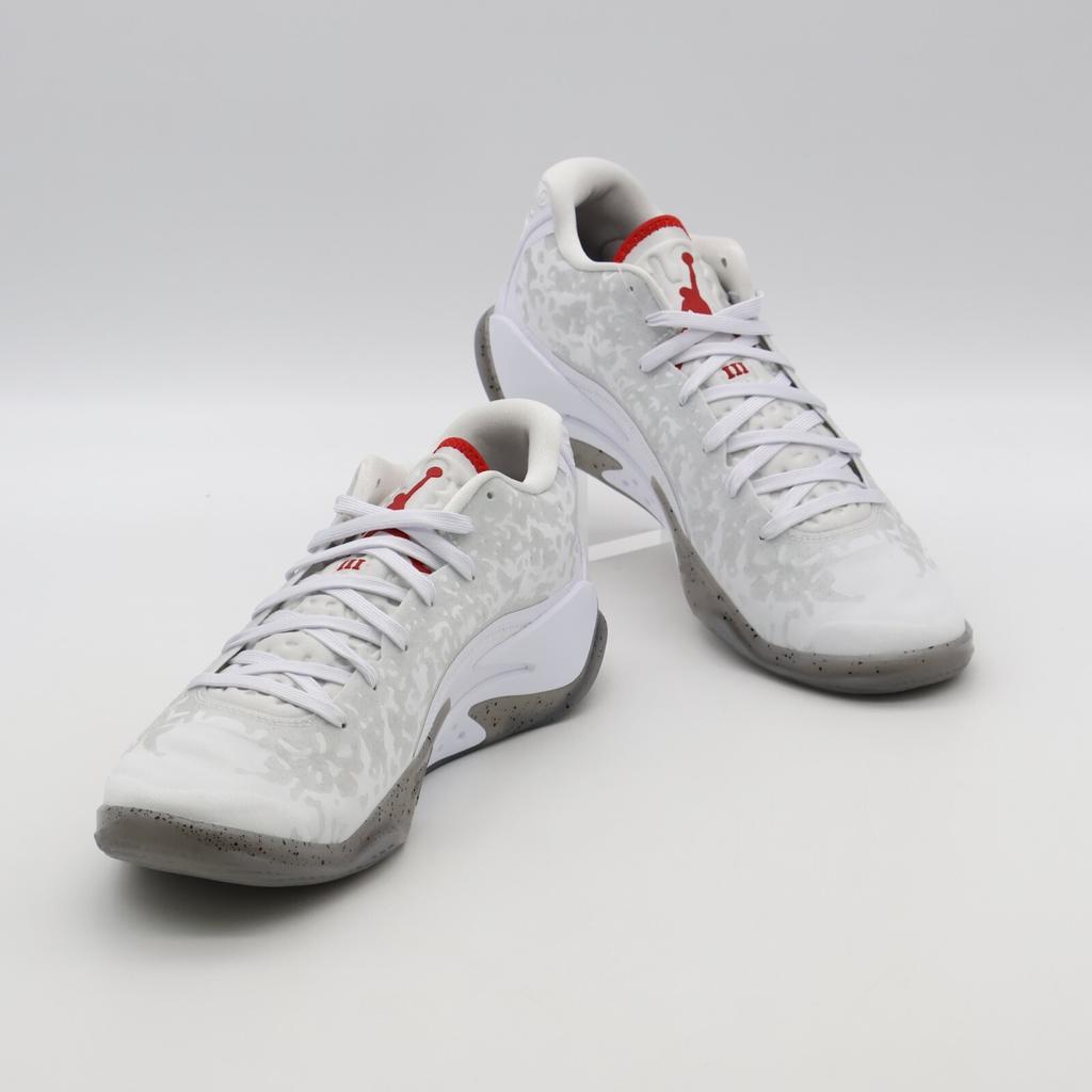 DR0676-106 Nike Jordan Zion 3 Fresh Paint Белый Цементный Серый Красный (Мужской)