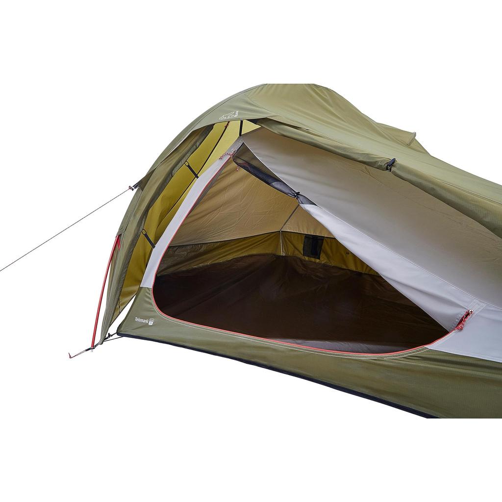 NORDISK Outdoor Camping Tent TELEMARK PU Dark Olive Japanese 122058 2.2 [Genuine Product]