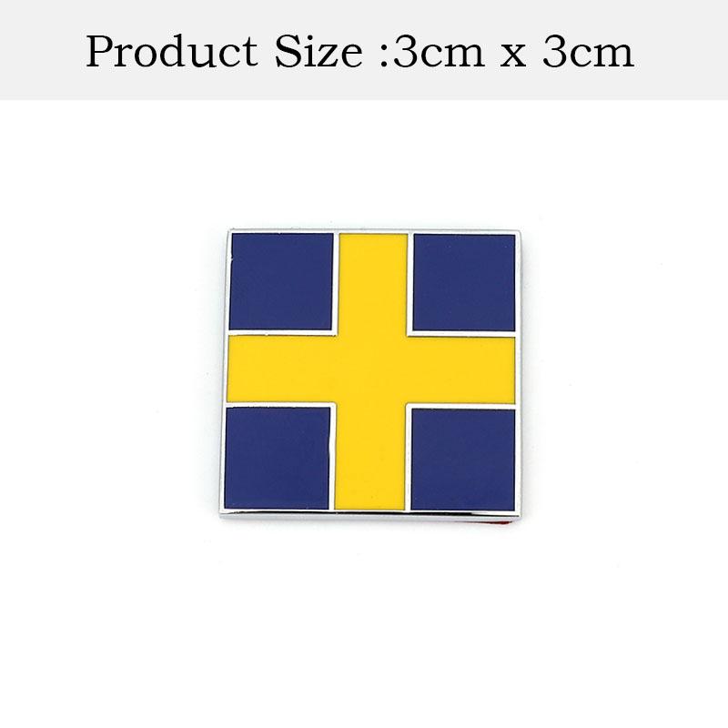 3D металл Швеция двойной двигатель AWD логотип эмблема значок наклейки на автомобиль наклейка для Ocean V40 V60 V90 XC60 XC90 XC40 S60 S90 S80 C30