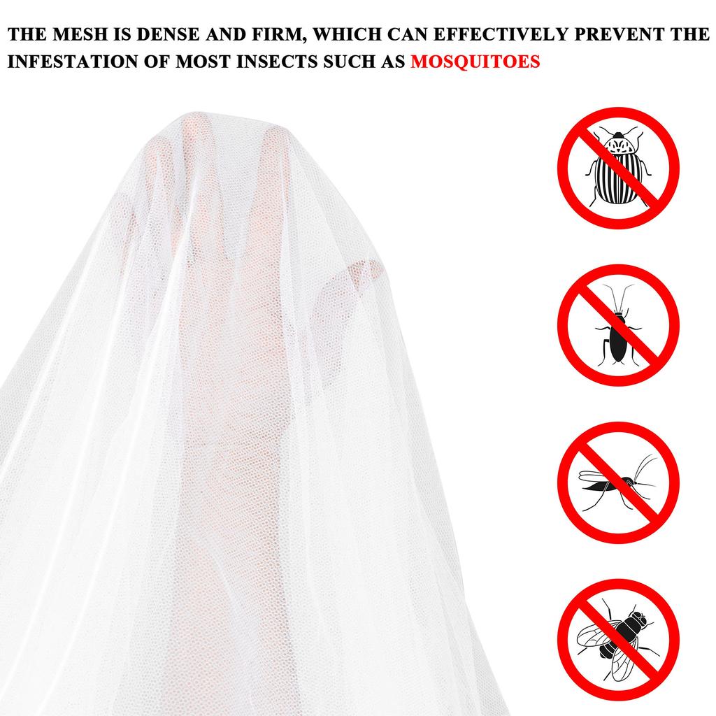 Mosquito Netting Canopy Net Mesh  Hanging Double Bed Compact Lightweight Camping