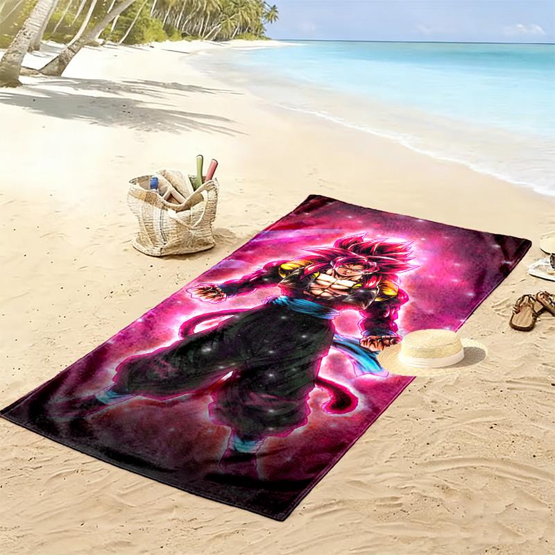 Electric Dragon Power beach towel Portable for travel Outdoor camping Absorbent bath towel Outdoor pool towel quickdrying swim towel printing