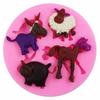 Silicone Mold Animal Shape Craft Fondant Confectionery Chocolate  Pastry Mold Cake Decorating Tools
