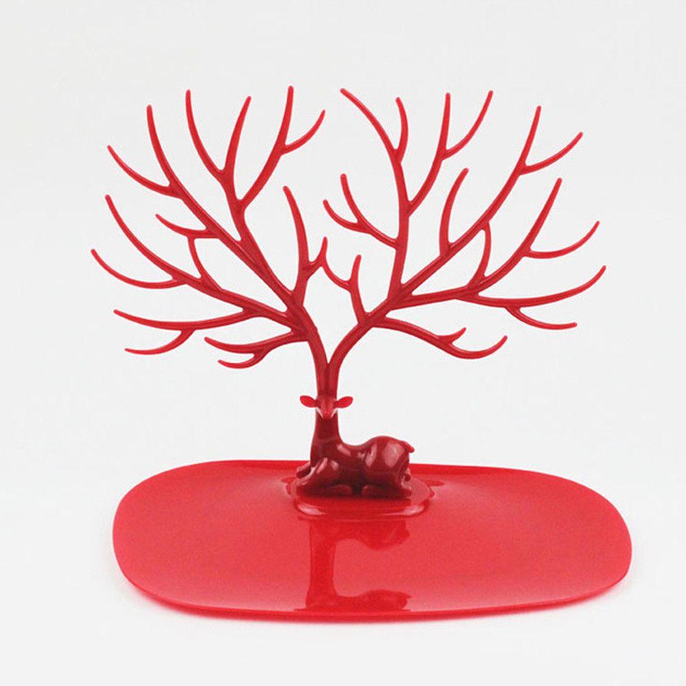 Креативные серьги, подвеска, олень, ювелирные изделия, подставка для хранения, ожерелье, органайзер для браслетов