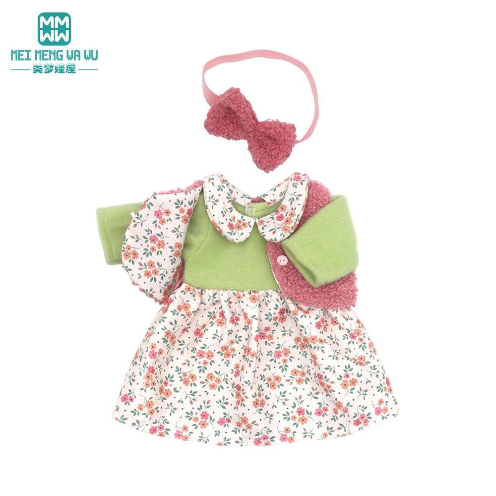 Clothes for Dolls Fits 43cm Toy New Born Doll American Doll Fashion Cotton Jacket Pink Rose Red White Purple