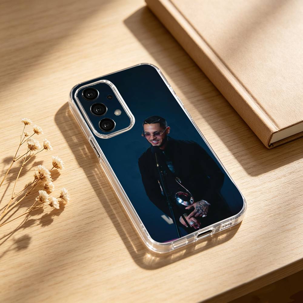 Rapper R-Roa Singer phone Case For Samsung S25,24,21,22,23,30,Ultra,20,Plus,Fe,Lite,Note Transparent Cover