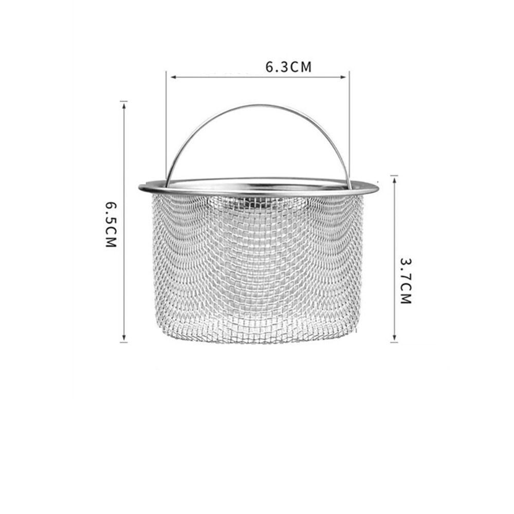 1,97"-4,41" Сетчатый дуршлаг 304 Нержавеющая сталь Кухонная сливная корзина Кухонная раковина