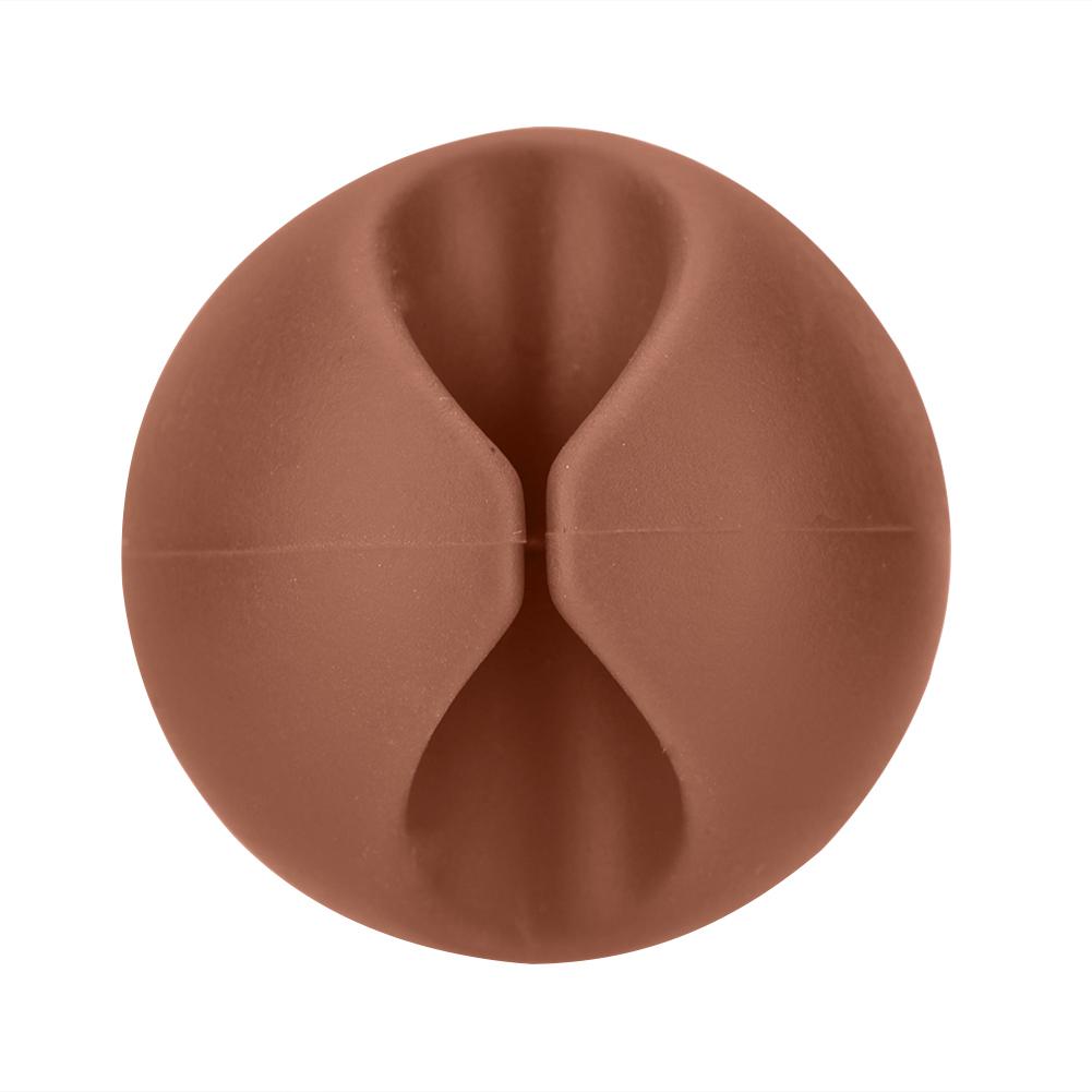 6pcs Universal Office Cable Clips Desktop Cord Holder Cable Organizer