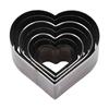 7Pcs 20-50mm Lovely Heart Shaped DIY Leather Craft Cutting Mold Leather Cutting Die